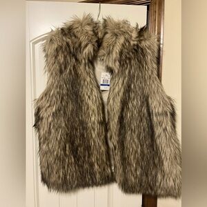Michael Kors Faux Fur Vest - New With Tags